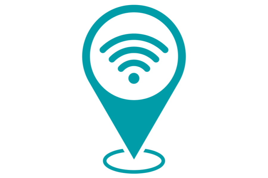 Hoe werkt WiFi locatiebepaling in een noodknop?